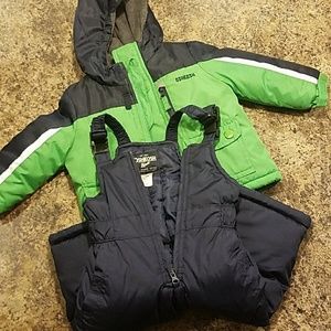 Oshkosh snow suit w/ jacket